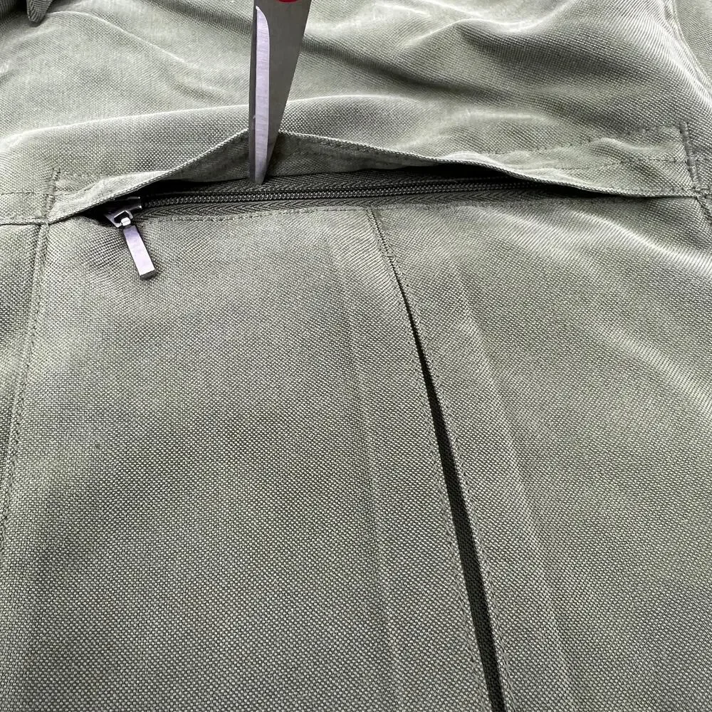 The North Face Mens Green Vented Long Sleeve Modal Button Shirt XXL Preowned